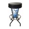 Holland Bar Stool Co Lighted U.S. Air Force 30" Swivel Bar Stool L500030AirForBlkVinyl - alternate 1